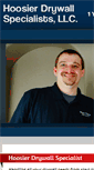 Mobile Screenshot of hoosierdrywall.com
